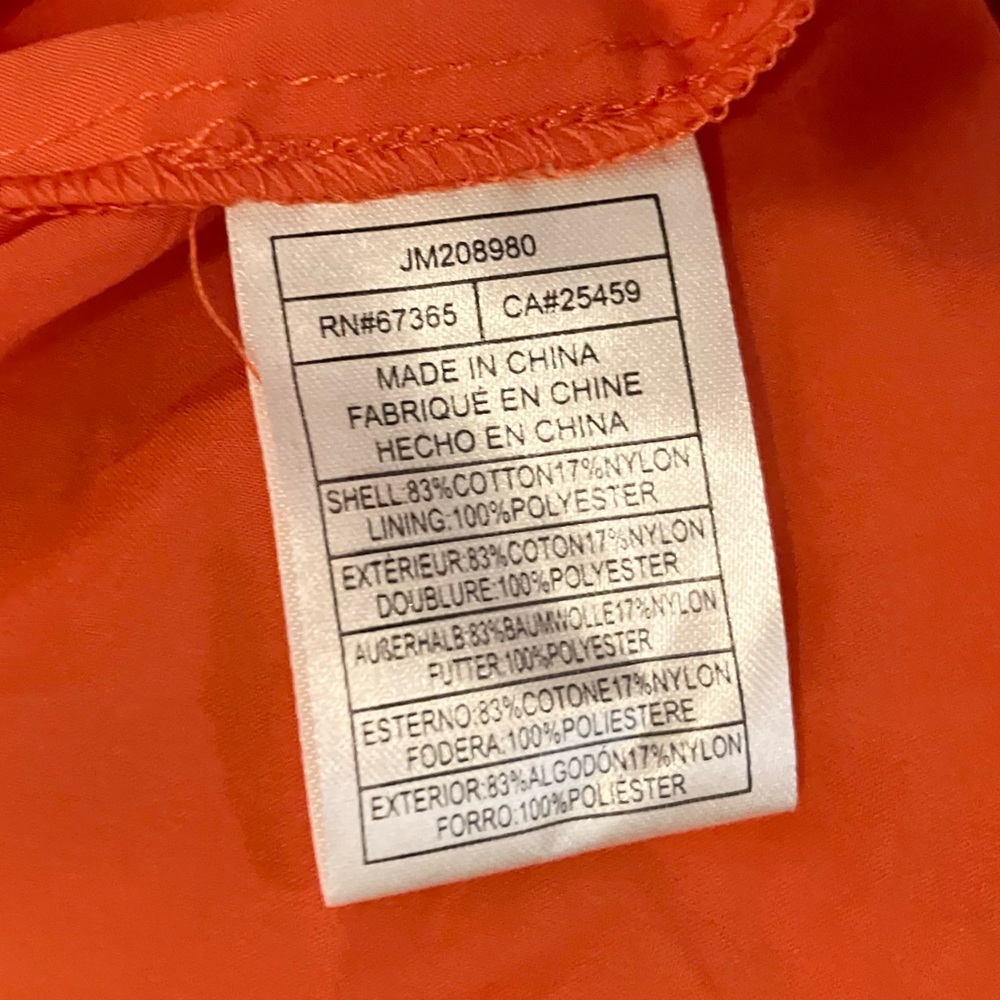 NWT Betsey Johnson Crochet Lace Ruffle Hem Mini Dress in Spicy Orange Sz S. - Picture 13 of 13